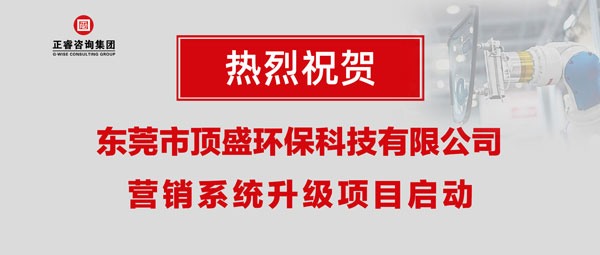東莞市頂盛環(huán)?？萍加邢薰緺I(yíng)銷系統(tǒng)升級(jí)項(xiàng)目啟動(dòng)