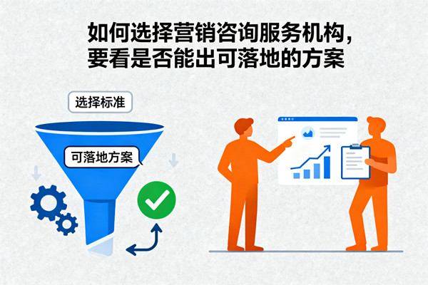 如何選擇營(yíng)銷咨詢服務(wù)機(jī)構(gòu)，要看是否能出可落地的方案