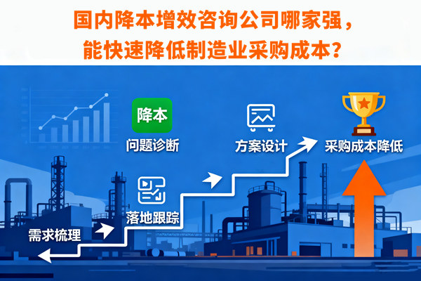 國內(nèi)降本增效咨詢公司哪家強，能快速降低制造業(yè)采購成本？