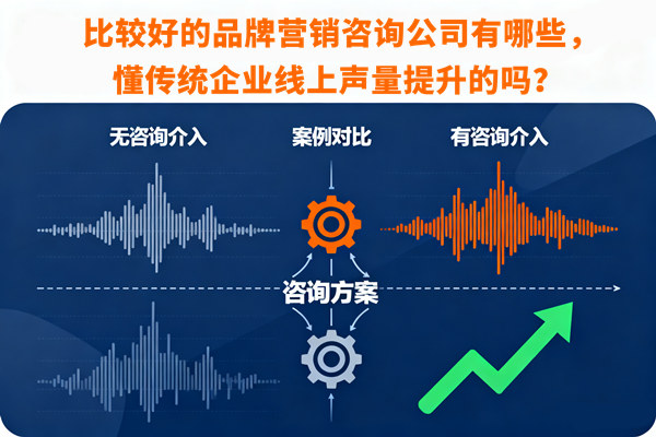 比較好的品牌營銷咨詢公司有哪些，懂傳統(tǒng)企業(yè)線上聲量提升的嗎？
