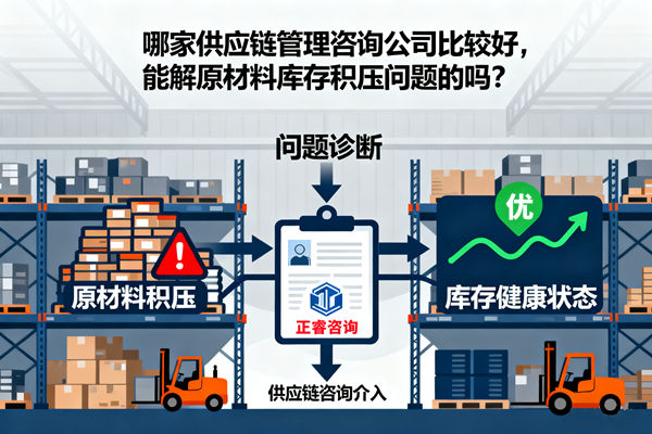 哪家供應(yīng)鏈管理咨詢公司比較好，能解原材料庫(kù)存積壓?jiǎn)栴}的嗎？
